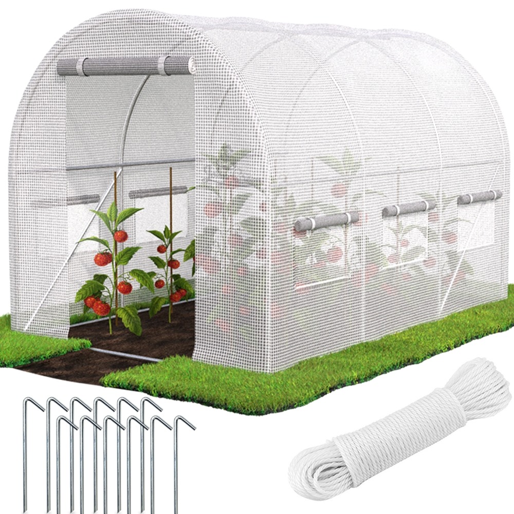 Tunel Foliowy Ogrodowy Szklarnia 2x3m (6m²)