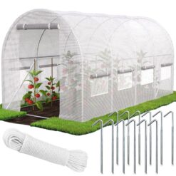 Tunel Foliowy Ogrodowy Szklarnia 2x4,5m (9m²)