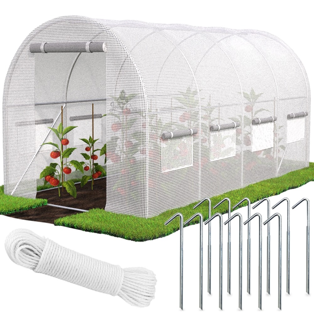 Tunel Foliowy Ogrodowy Szklarnia 2x4,5m (9m²)