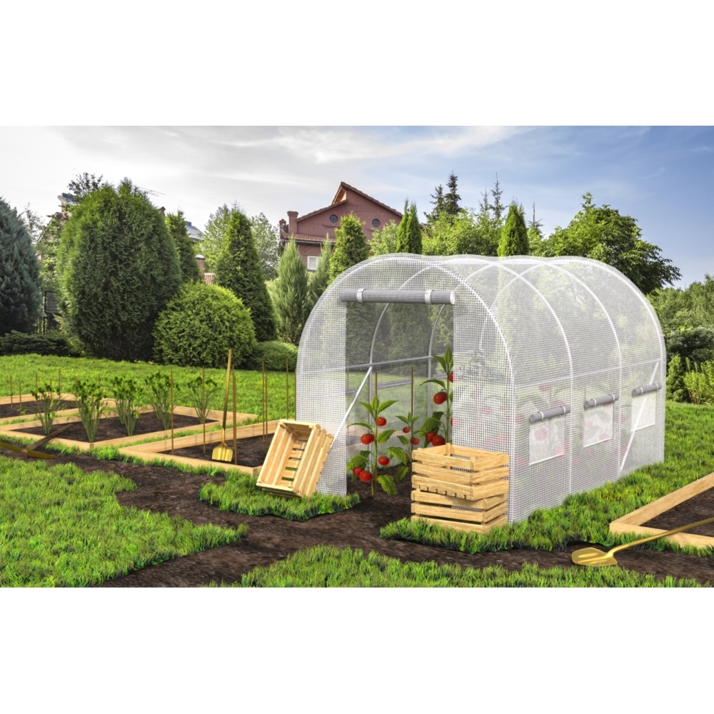 Tunel Foliowy Ogrodowy Szklarnia 2x3m (6m²) - obrazek 8