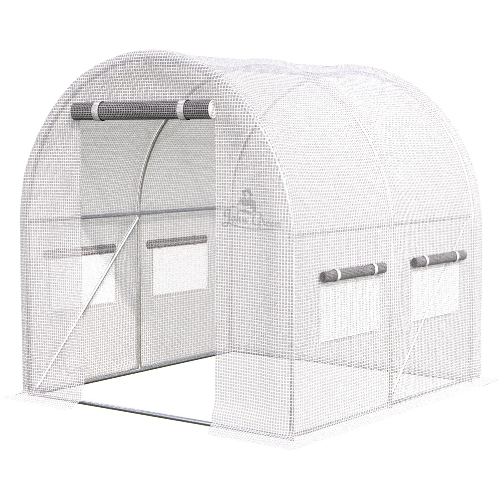 Tunel Foliowy Ogrodowy Szklarnia 2x2m (4m²) - obrazek 3