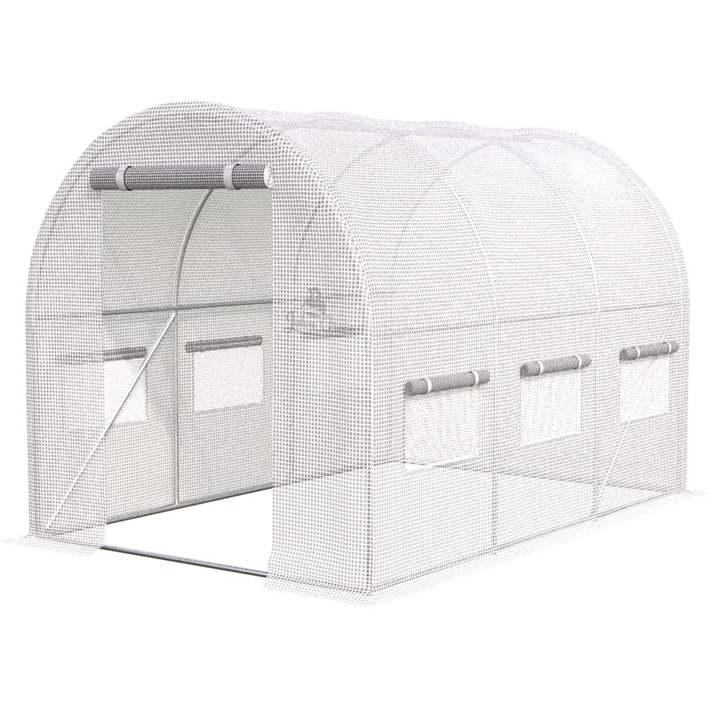 Tunel Foliowy Ogrodowy Szklarnia 2x3m (6m²) - obrazek 3