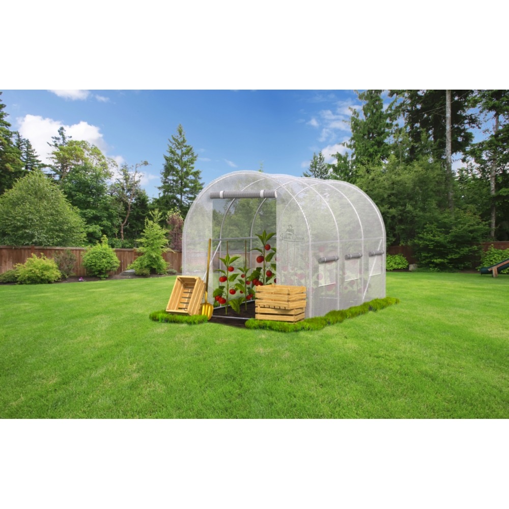 Tunel Foliowy Ogrodowy Szklarnia 2x3m (6m²) - obrazek 9