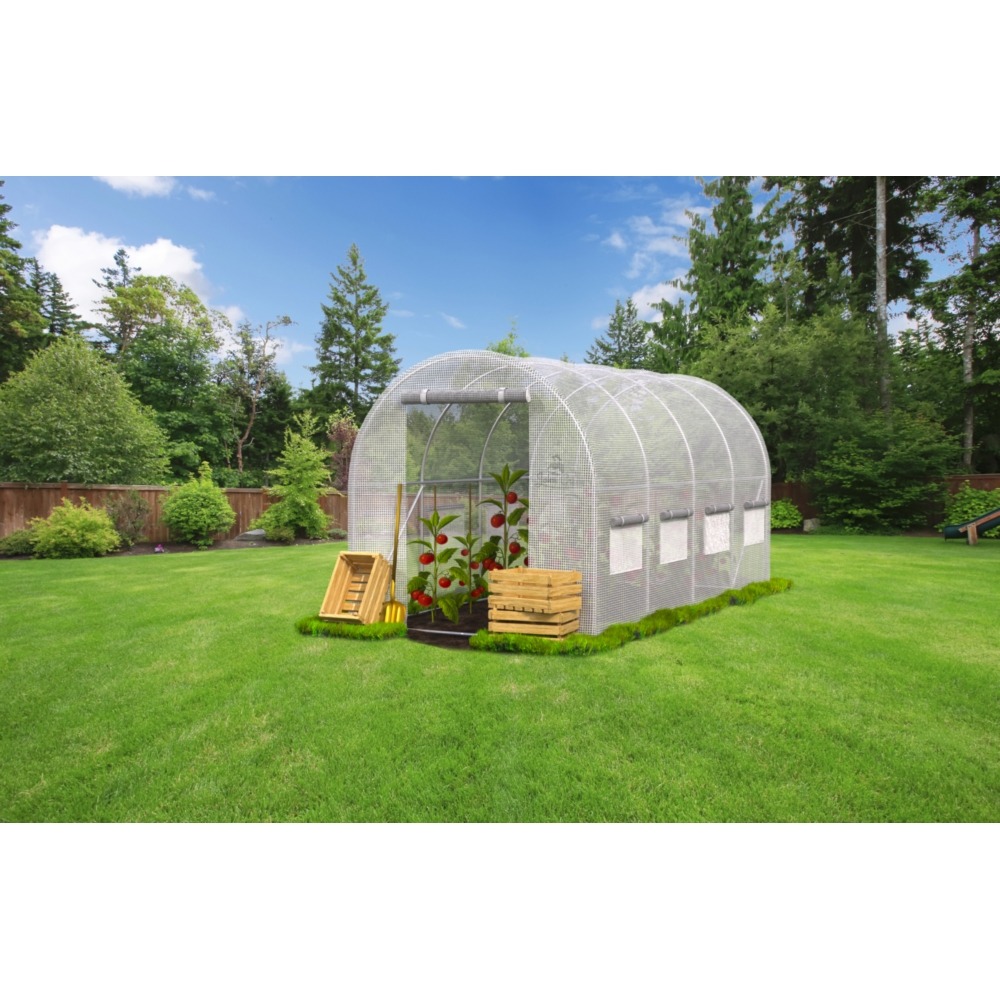 Tunel Foliowy Ogrodowy Szklarnia 2x4,5m (9m²) - obrazek 9