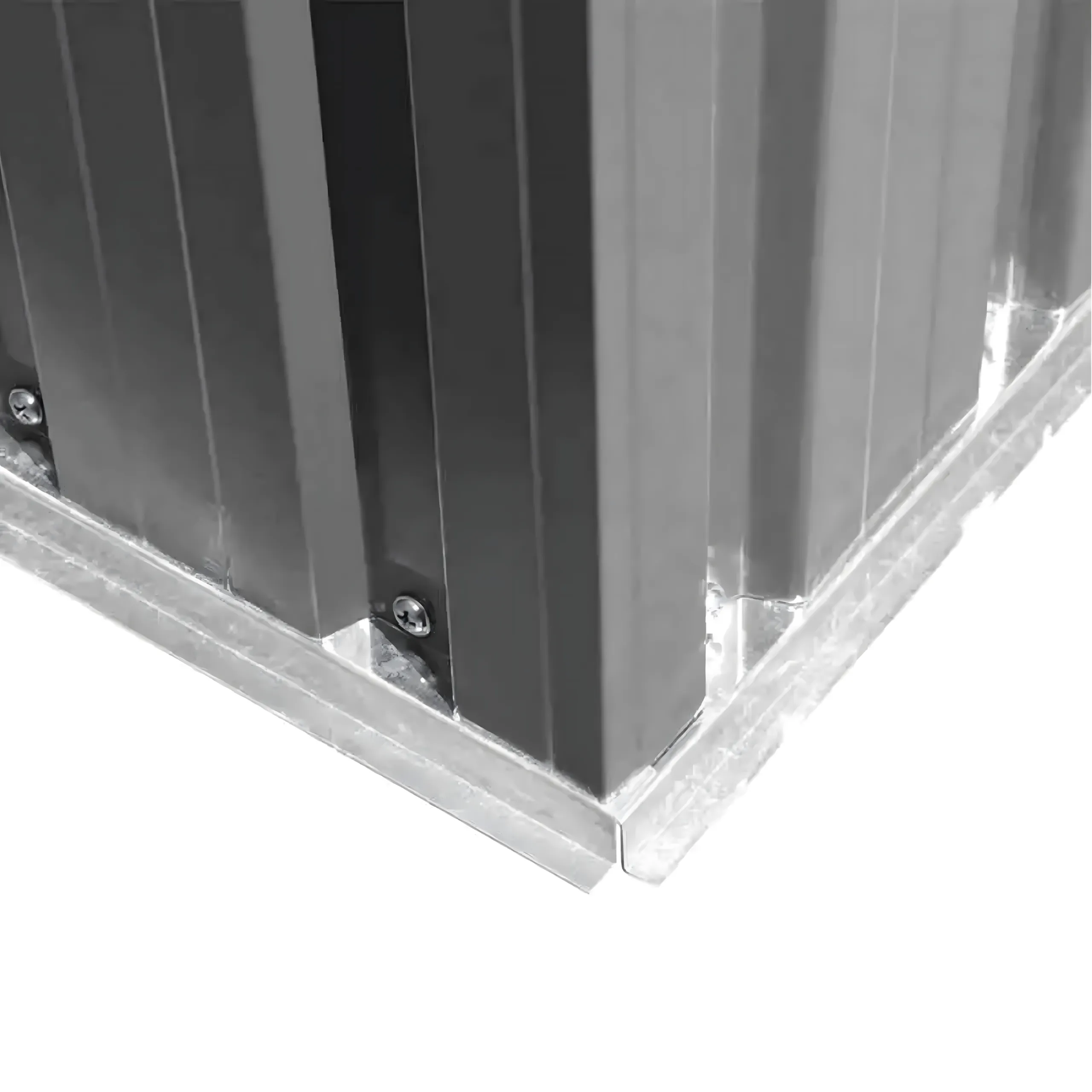 Domek Narzędziowy Ogrodowy Metalowy 277x299x192cm - obrazek 5