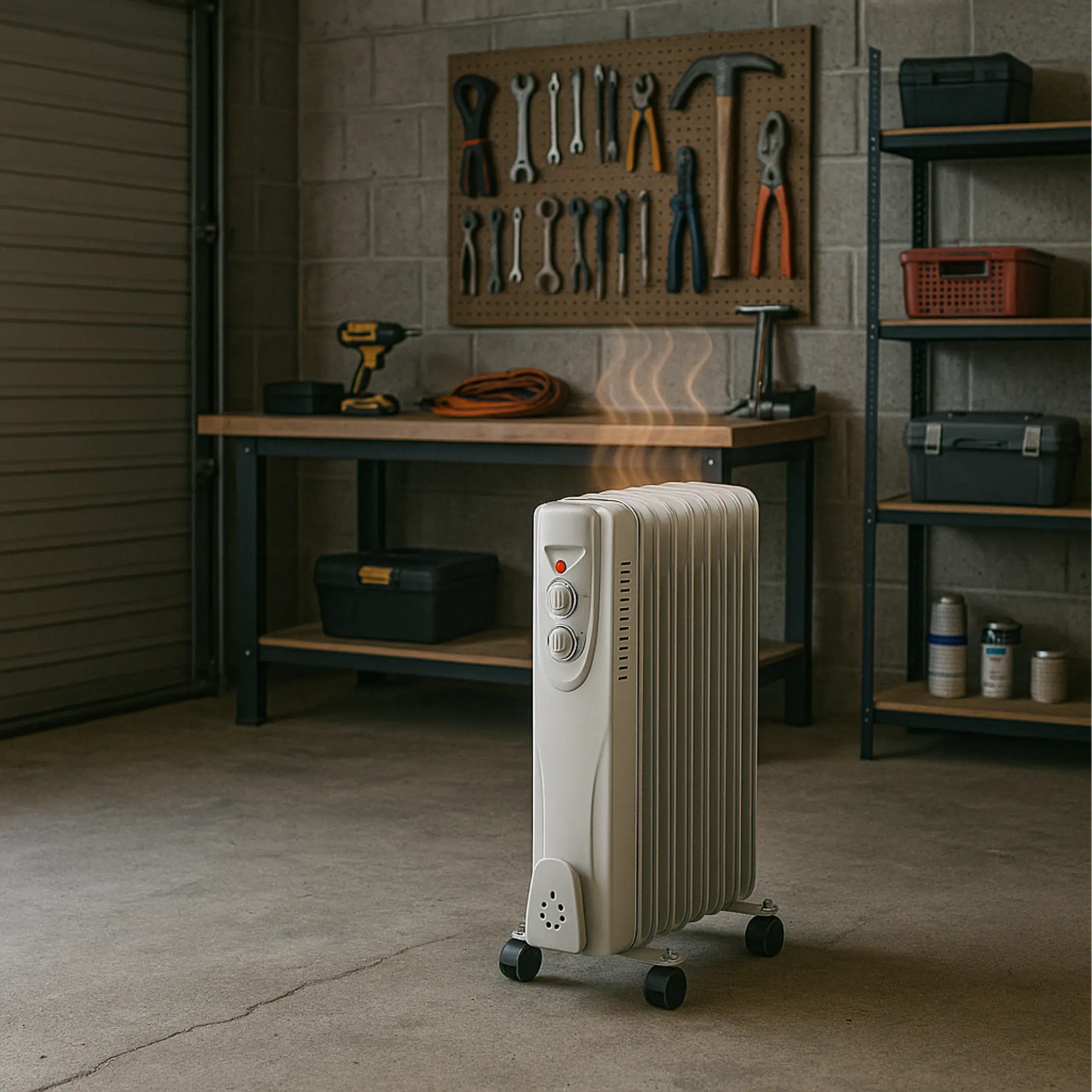 Grzejnik Olejowy Elektryczny Energooszczędny 7 Żeber 1500W - obrazek 8