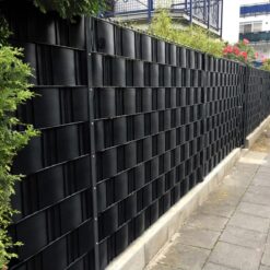 Taśma Ogrodzeniowa Osłona Panelowa Na Ogrodzenie Czarny 19cm x 35m 450 g/m² - obrazek 9
