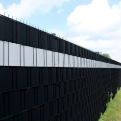 Taśma Ogrodzeniowa Osłona Panelowa Na Ogrodzenie Czarny 19cm x 35m 450 g/m² - obrazek 10