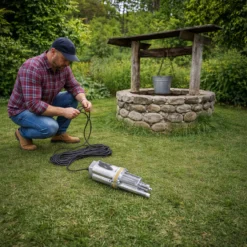 Pompa Do Wody Czystej Studni Głębinowej Górnossąca Ruska Nurek 1500W 1100L - obrazek 14