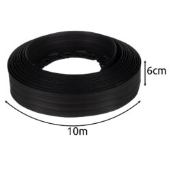 Obrzeże Trawnikowe Ogrodowe Elastyczne Czarne 6cm 10m + 20 Kotew Gardlov - obrazek 3