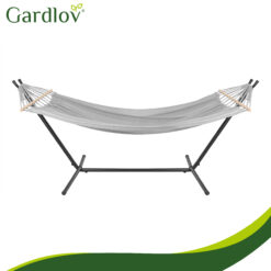 Hamak Ogrodowy Dwuosobowy Ze Stelażem Zestaw 200x150cm 200kg - obrazek 4