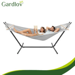 Hamak Ogrodowy Dwuosobowy Ze Stelażem Zestaw 200x150cm 200kg - obrazek 6
