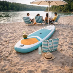 Deska Sup Paddle Board Do Pływania Pompowana 320cm + Akcesoria - obrazek 13