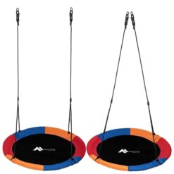 Huśtawka Ogrodowa Bocianie Gniazdo Kolorowa 120cm - obrazek 4