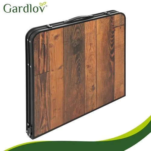Stół Ogrodowy Cateringowy Składany w Walizkę 120cm + 4 Krzesła - obrazek 7