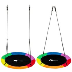 Huśtawka Ogrodowa Bocianie Gniazdo Kolorowa 120cm - obrazek 5
