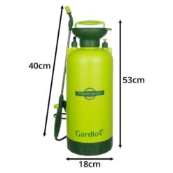 Opryskiwacz Ciśnieniowy Ręczny Ogrodowy 8L Lanca + Wąż 140cm - obrazek 3