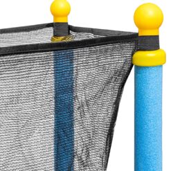 Trampolina Ogrodowa Dla Dzieci z Siatką Wewnętrzną 138x160cm - obrazek 4