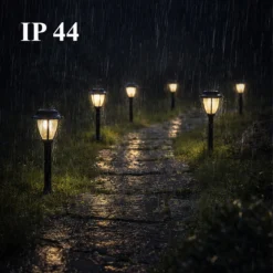 Lampa Solarna Ogrodowa LED Wbijana IP44 47cm 10szt. - obrazek 6