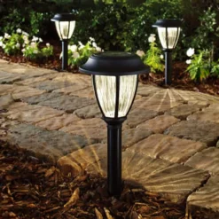 Lampa Solarna Ogrodowa LED Wbijana IP44 47cm 10szt. - obrazek 10