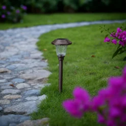 Lampa Solarna Ogrodowa LED Wbijana IP44 42cm 6szt. - obrazek 6