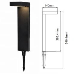 Lampa Solarna Ogrodowa LED Wbijana Słupek IP44 55cm 2szt. - obrazek 5