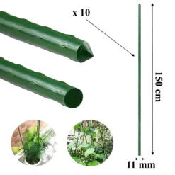Tyczka Palik Podpora Do Roślin Na Pomidory Ogórki 150cm 10szt. - obrazek 5