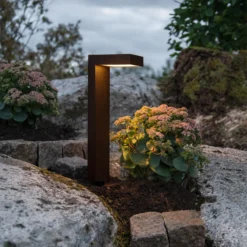 Lampa Solarna Ogrodowa LED Wbijana Słupek IP44 55cm 2szt. - obrazek 6
