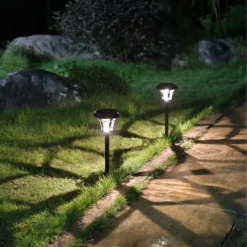 Lampa Solarna Ogrodowa LED Wbijana IP44 40cm 8szt. - obrazek 12