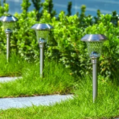 Lampa Solarna Ogrodowa LED Wbijana IP44 42cm 6szt. - obrazek 13