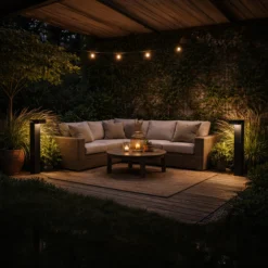 Lampa Solarna Ogrodowa LED Wbijana Słupek IP44 55cm 2szt. - obrazek 11