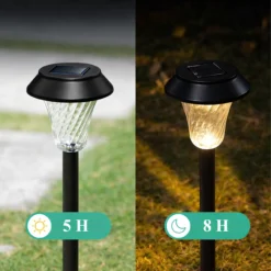 Lampa Solarna Ogrodowa LED Wbijana IP44 41cm 6szt. - obrazek 7
