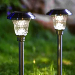 Lampa Solarna Ogrodowa LED Wbijana IP44 42cm 6szt. - obrazek 8