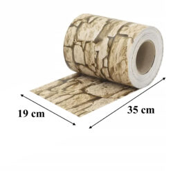 Taśma Ogrodzeniowa Osłona Panelowa Na Ogrodzenie Kamień 19cm x 35m 450 g/m² - obrazek 4