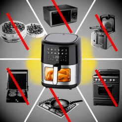 Frytkownica Beztłuszczowa Air Fryer 6L 1500W 12 Programów - obrazek 8