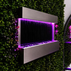 Ścianka Wodna Kaskadowa Wisząca Fontanna LED RGB 120cm - obrazek 6