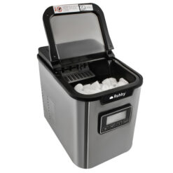 Kostkarka Do Lodu Srebrna Ruhhy 120W 2,2L 12KG + Łopatka Do Lodu - obrazek 3