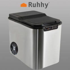 Kostkarka Do Lodu Srebrna Ruhhy 120W 2.2L 12KG + Łopatka Do Lodu - obrazek 2