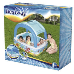 Basen Dmuchany Dla Dzieci z Daszkiem 140x140cm Bestway 52192 - obrazek 5