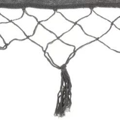 Hamak Ogrodowy Wiszący z Poprzeczką Boho Szary 200x100cm 200kg - obrazek 8