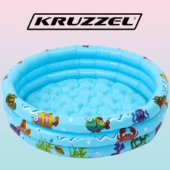 Basen Dmuchany Dla Dzieci Brodzik 80x30cm Kruzzel - obrazek 3
