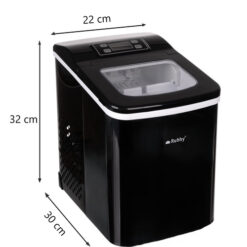 Kostkarka Do Lodu Czarna Ruhhy 120W 2L 12KG + Łopatka Do Lodu - obrazek 2
