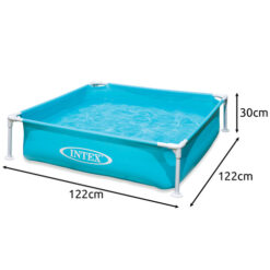 Basen Stelażowy Dla Dzieci Basenik Ogrodowy Brodzik 122x122cm Intex 57173 - obrazek 2