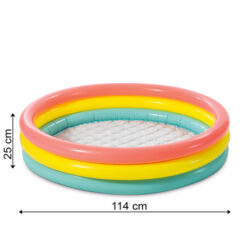 Basen Dmuchany Dla Dzieci Brodzik 114x25cm Intex 57412NP - obrazek 3