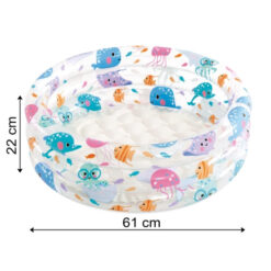Basen Dmuchany Dla Dzieci Brodzik 61x22cm Intex 57106NP - obrazek 2