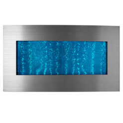 Ścianka Wodna Bąbelkowa Wisząca Fontanna LED RGB 95cm - obrazek 2