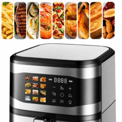 Frytkownica Beztłuszczowa Air Fryer 8L 1700W 12 Programów - obrazek 4