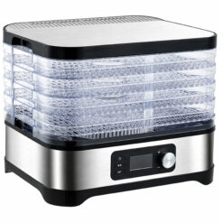 Suszarka Do Grzybów Owoców Warzyw 600W 6 Półek LCD - obrazek 2