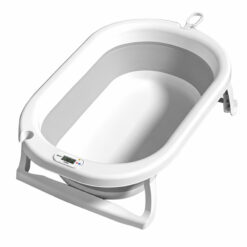 Wanienka Składana Dla Dziecka Niemowląt z Termometrem LCD + Poduszka - obrazek 3