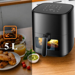 Frytkownica Beztłuszczowa Air Fryer 5L 1500W 9 Programów - obrazek 10